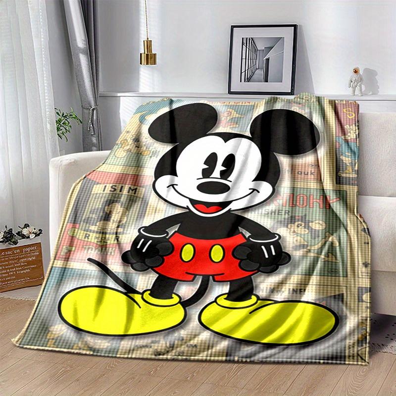 1pc, Classic Mickey Mouse Design Blanket - Seasonal Universal, Home Decoration, Throw Blanket, Blanket, Living Room, Travel, Camping, Car Bl