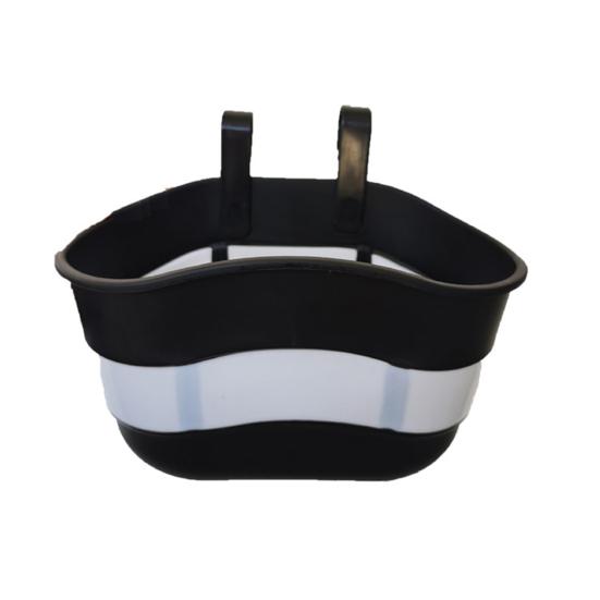 Велосипедная корзина большой вместимости яркого цвета с высокой грузоподъемностью, гладкими краями, простой установкой, для детского самоката, велосипеда, на руль, для переднего хранения