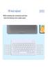 Universal Wireless Keyboard & Mouse Set for iPad, Mobile Phones, Tablets – Portable Magic Control