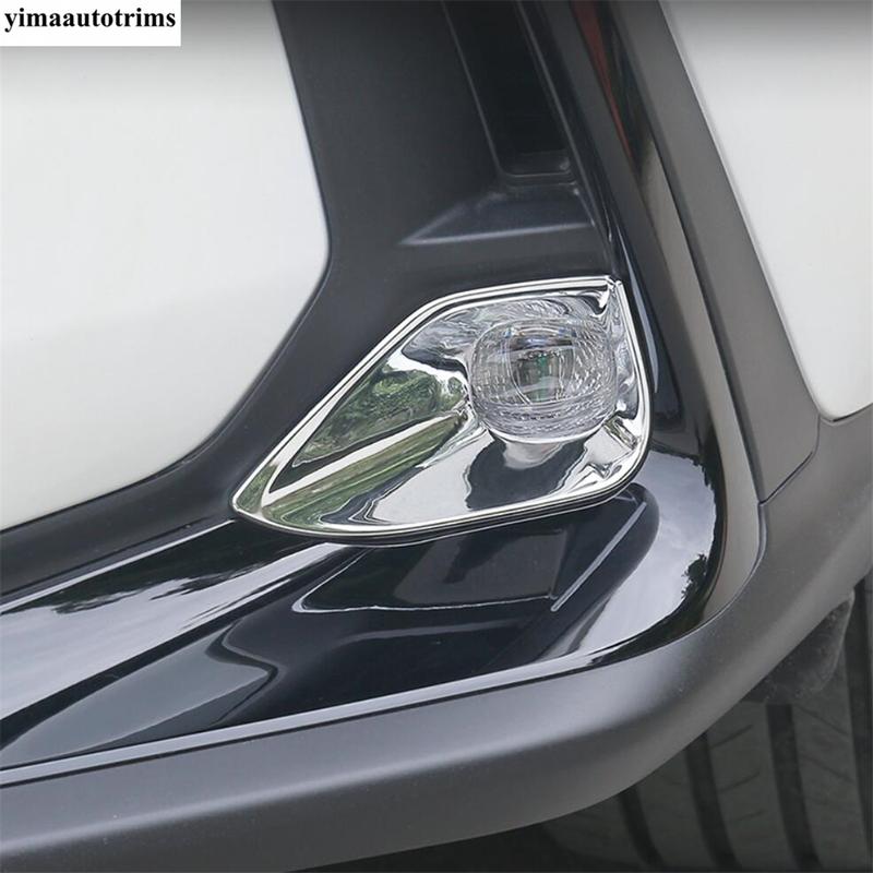 Car Front Fog Lamp Light Frame Ring Cover Trim For LEXUS NX 260 350h NX260 NX350h  - 2025 ABS Chrome Accessories Exterior
