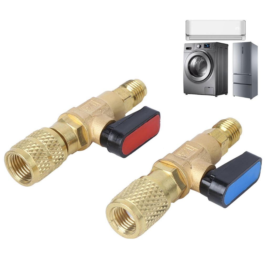 Клапан хладагента, адаптер для шланга зарядки кондиционера, шаровой клапан для R22 R410A