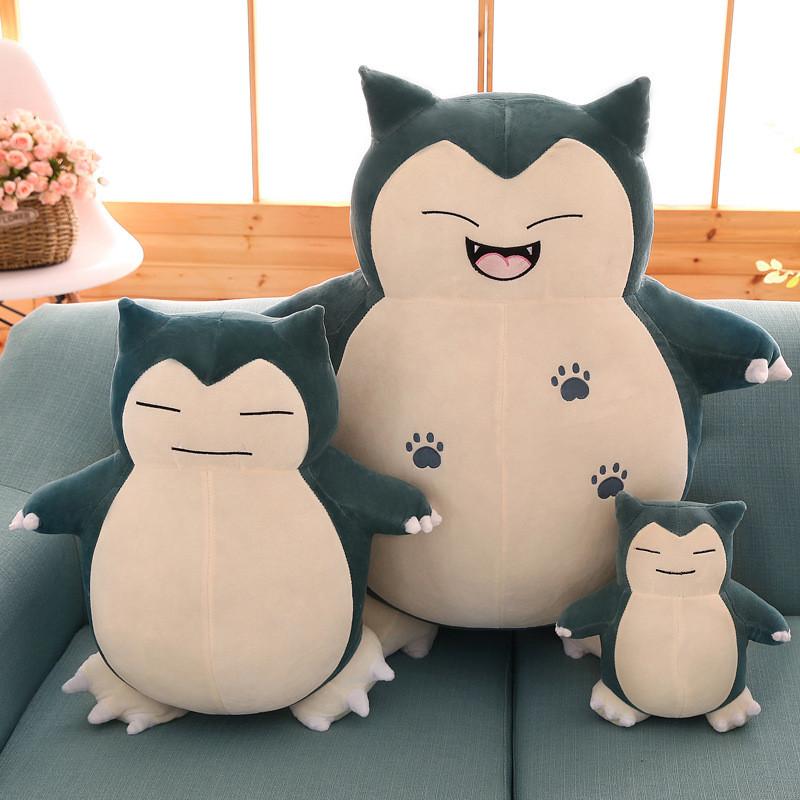 Anime Characters Snorlax Plush Doll Childrens Birthday Gifts Home Decor