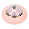 Electric Hand Warmer USB Rechargeable 4000mAh Adjustable Pocket Hand Heater with Night Light Pink