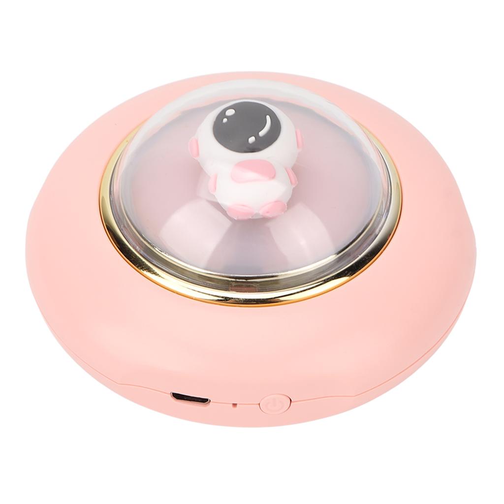 Electric Hand Warmer USB Rechargeable 4000mAh Adjustable Pocket Hand Heater with Night Light Pink