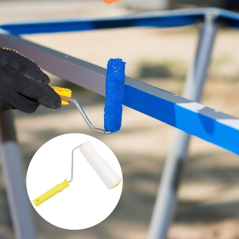 Professional Hand Spiked Roller Tool Defoaming Drum Brush for Epoxy Floor Paint Tool Defoaming Drum Brush Spikes Roller