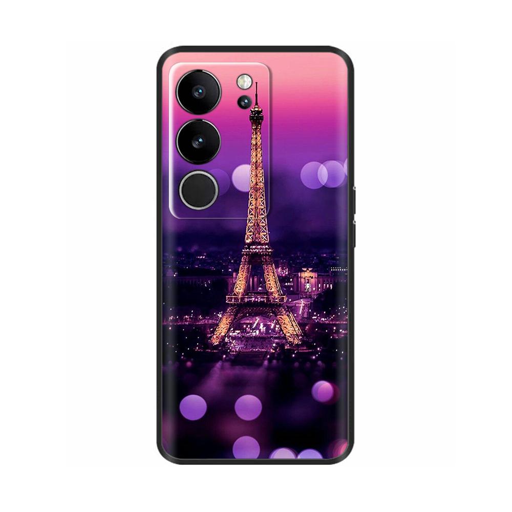 6.78' Для Vivo V29 5G Чехол V 29 Силиконовый ТПУ Мягкий Бампер Чехол для Телефона для VIVO V29 V2250 VivoV29 Чехлы Защитный Чехол Сумка Coque