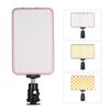FL-08 Mini LED Video Light Panel Photography Fill-in Light 3000K-5500K Dimmable Built-in