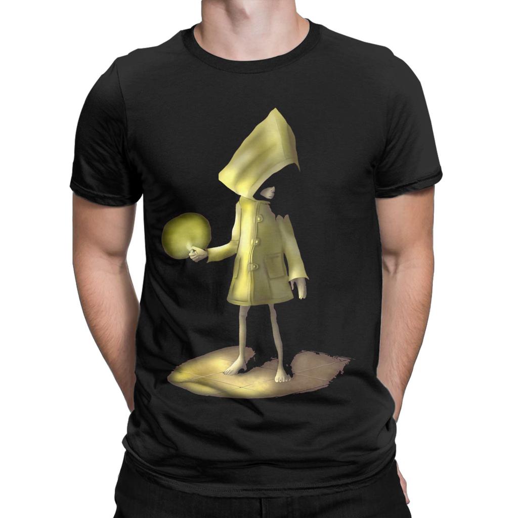 Футболка Little Nightmares Мужская Женская Игровая Смешная Хлопковая Футболка С Круглым Вырезом С Коротким Рукавом Футболка Подарок Одежда