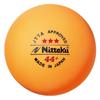 Nittaku Table Tennis Officially Large 44 3 Pack of Balls, Licensed, Ball, Pro, Star, 3, NB-1010