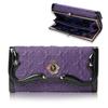Кошелек ANNA SUI с застежкой-змеей, отделениями для купюр и карт, большой вместимости, женский, 316110, Фиолетовый