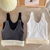 Keep Warm Underwear Thermal Sling Vest Fashion Thickened Vest  for Women Female