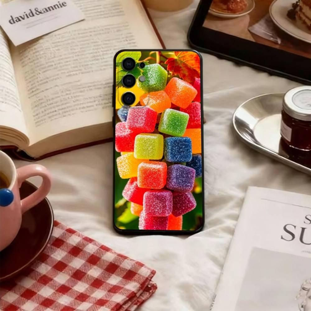 Many Forms of Sugar  Phone Case For Samsung S25,S24,S21,S22,S23,S30,Ultra,S20,Plus,Fe,Lite,Note,10,Black Cover