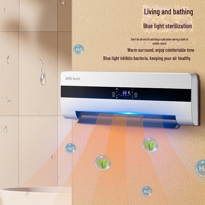 Настенный обогреватель Xiaxin мощностью 3000 Вт: Водонепроницаемый, энергосберегающий, быстрый нагрев для дома и ванной