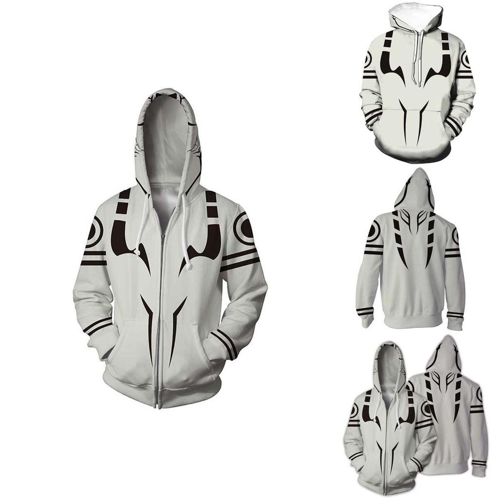 Стильные мужские худи Jujutsu Kaisen с ярким 3D-принтом