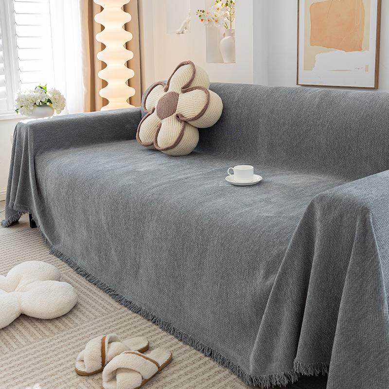 Роскошная шенилловая подушка для дивана: 2025 Нескользящие, Круглогодичный Комфорт и Стиль