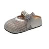 Flat Bottom Bag Head Breathable Mesh Fashionable Versatile Women's Drag Summer Niche Hollow One Word with Half Slippers