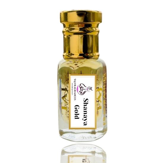 AdilQadri Shanaya Gold Attar | Арабский аромат | Безалкогольный аттар, масляные духи для мужчин и женщин - 12 мл
