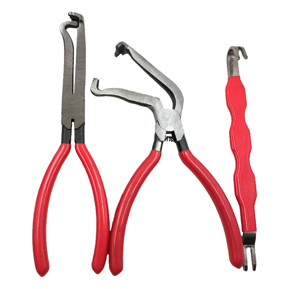 2/3/4Pcs Electrical Disconnect Pliers Automotive Connector Pliers Wire Removal Oil Pipe Separate Pliers for Narrow Space Car