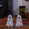 Статуя собаки-призрака, гуляющей с призраком, креативная новинка, украшение для дома, украшение для семьи на Хэллоуин, украшение для подарков
