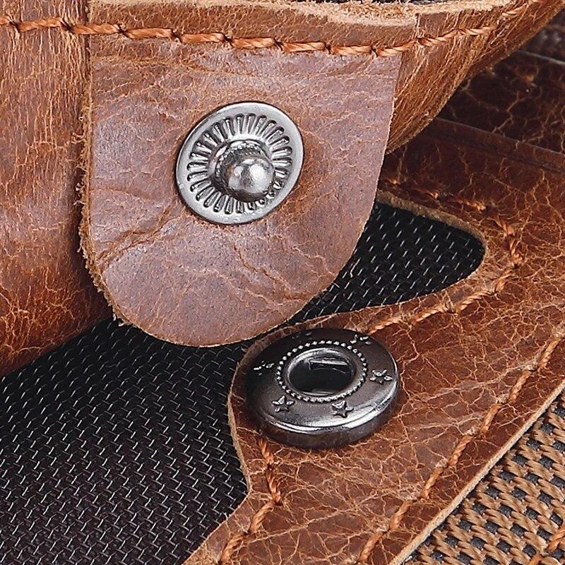 Classic Men Wallet Genuine Cow Leather Short Card Holder Leather Men Purse High Quality Designer Male Wallet with Zipper Pocket