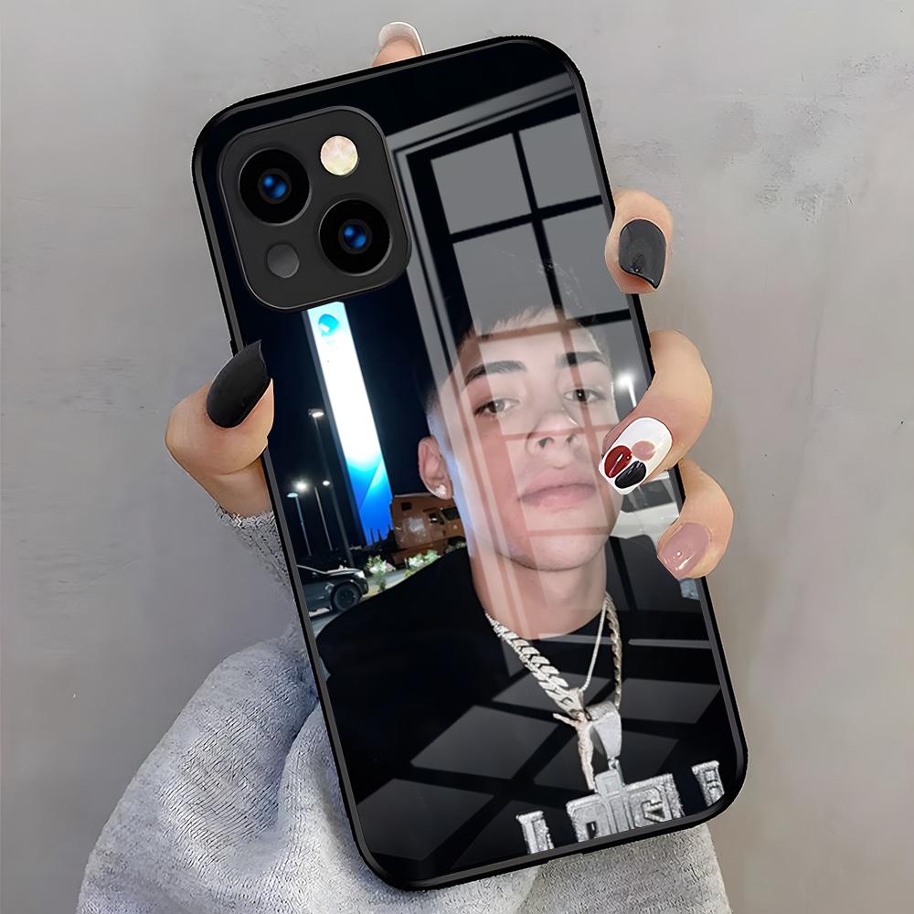 Чехол для телефона рэпера Cris MJ для IPhone 17 Air Pro Max 16 15 14 13 11 Plus Стеклянная крышка