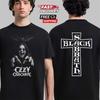 Черная футболка Ozzy Osbourne Bat Hard Rock, Футболка для фанатов Ozzy Osbourne, Унисекс футболка