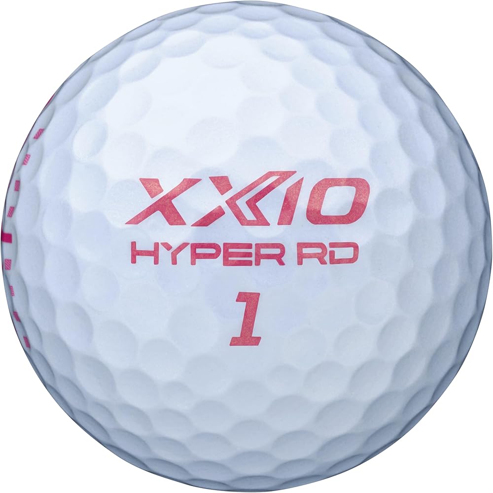 Мячи для гольфа Dunlop XXIO Hyper RD Премиум Розовые 12 шт.