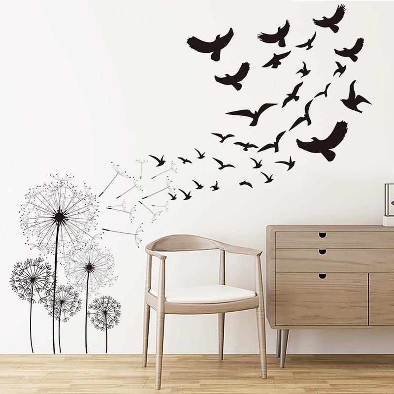 Creative Wall Sticker Living Room Sofa Background Home Decoration Mural Wallpaper Bedroom Decor Stickers