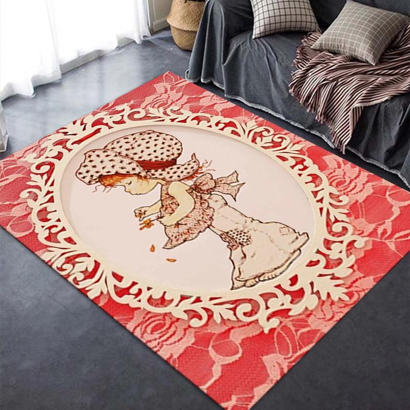 2025 New Sarah Kay Carpet Rug for Living Room Bedroom Home Sofa Decoration,Kids play Non-slip Floor Mat143
