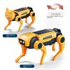 2 In 1 Solar Robot Dog Puppy Cat Science Experiment Diy Assembly Learning Education Robots Technological Gadgets Kit for Kids