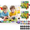 Деревянная игрушка-божья коровка с цифрами для детей, развивающая обучение и когнитивное развитие
