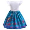 Mirabel Isabela Cosplay Princess Dress Kids Encanto Charm Costume Girls Halloween Children's Day Birthday Party Holiday Clothes