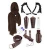 Halloween Carnival Accessories Set Medieval Knight Belt Bracers Shoulder Pads Sword Sheath Viking Cosplay Props
