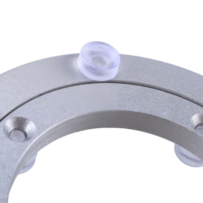 Swivels Platform Style Rotating Tray Revolving Disc for 20-25cm Glass Tabletop
