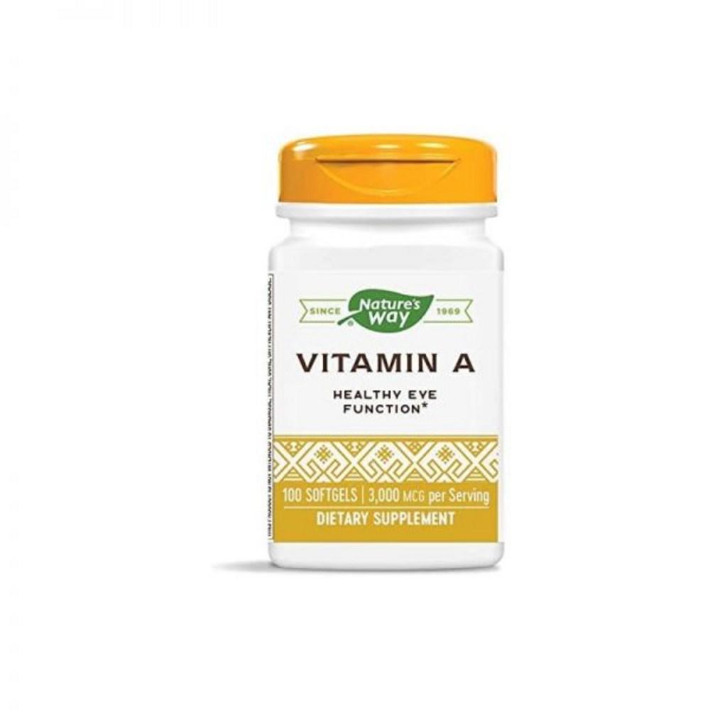 Nature's Whey Витамин А 10 000 МЕ 100 таблеток (2 шт.)