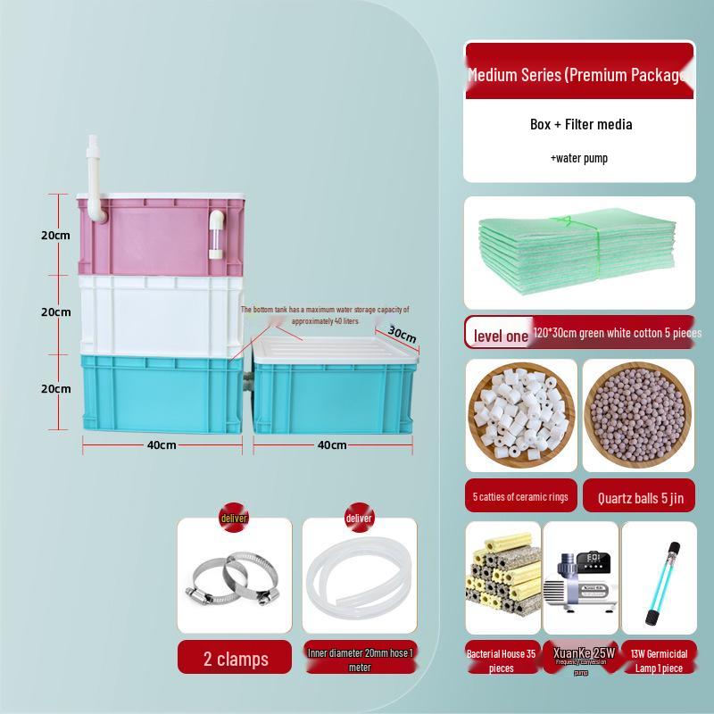 Сделай сам капельный фильтр для аквариума: Модульный бокс для разделения сухой и мокрой зон для донной фильтрации