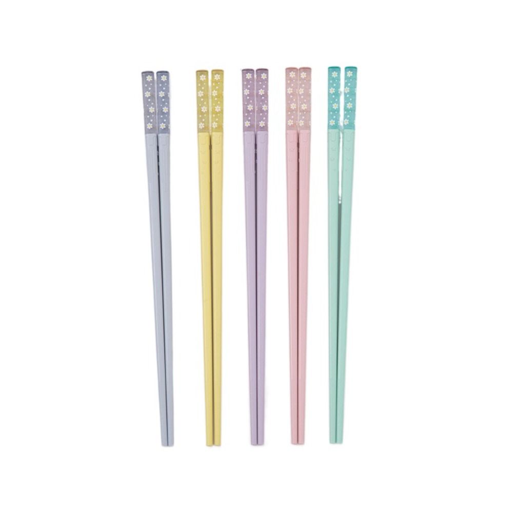 5 pairs Multicolor Sushi Sticks Fiberglass Japanese Chopsticks Amber Sakura Chopsticks Ramen