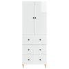 2 Piece Cabinet Set 66 x 34.5 x 90 cm Particleboard