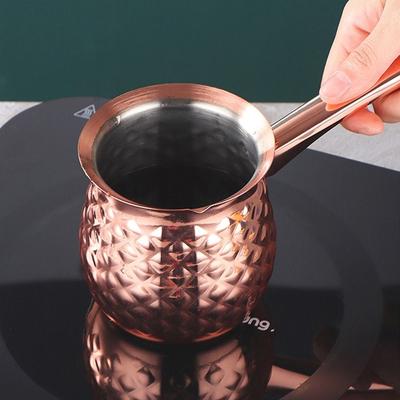 Прочная ручная работа Турецкий кофейник ручка крышка плавильный кувшин устойчивый противоскользящий кофейник плита