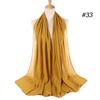 Muslim Hijab Women Lady Plain Bubble Chiffon Scarf Hijab Wrap Shawls Headband