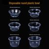 Food Grade Round Disposable Plastic Bowls with Lids