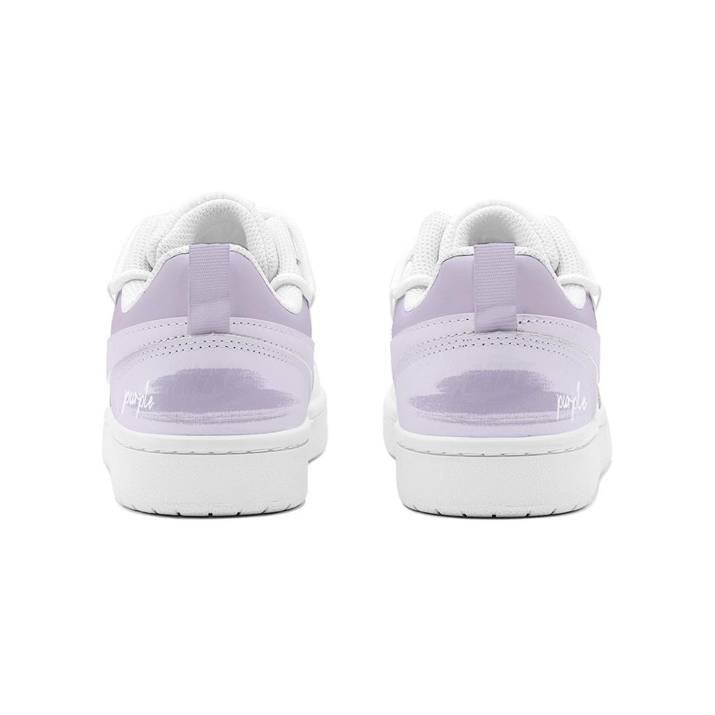 Nike Court Borough Couple's, Dream Purple Star Low top Skateboard Shoes Women's Light Purple BQ5448-100(TeamS3-S-BOX)