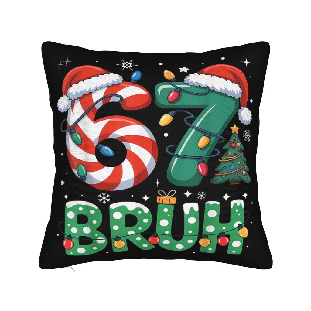 67 Шесть Семь Итальянский Маразм Мем Наволочки Смешная Наволочка Для Дивана Кушетки Кровати Гостиной Удобная Наволочка