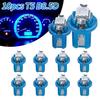 10X T5 B8.5D Gauge Led Car Dashboard Side Interior Dash Lights Bulbs Indicator
