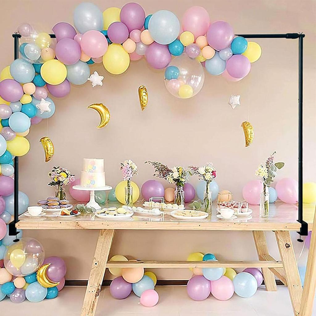 Подставка для штанги на стол с зажимами, регулируемый цветок из воздушных шаров на арку стола для свадьбы