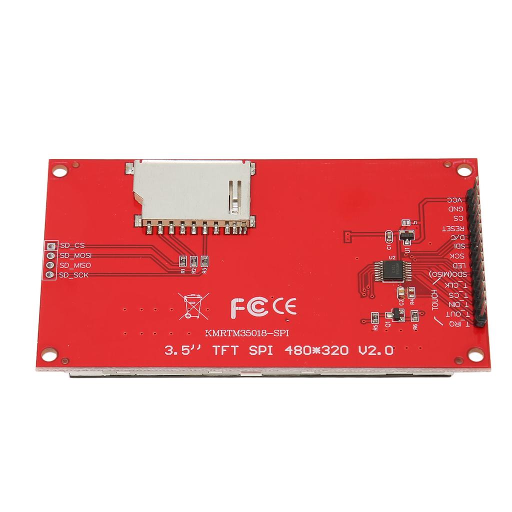 3.5 Inch TFT LCD Display Module SPI Serial Port 320x480 Dot Matrix ILI9488 Driver Touch Screen TFT