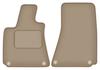 Передние автомобильные коврики для: Седан Maserati Quattroporte VI (2015-) бежевые