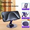All-Metal Rotating Foldable Mobile Phone Stand for Versatile Use