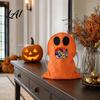 Trick Or Treat Candy Holder Halloween or Bag for Kids Cute Ghost Design with Handle Oxford Cloth Snack Party Favors School Bags