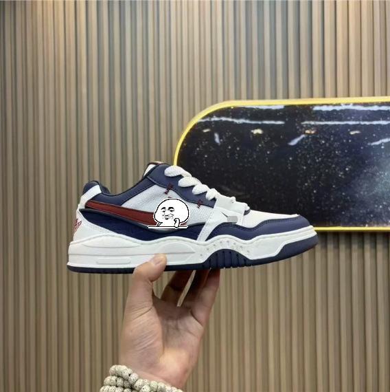 Spring and summer leather surface breathable soft sole comfortable sports and leisure Forrest Gump shoes 12